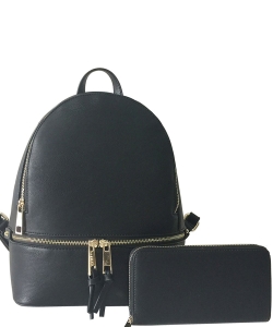 Fashion 2-in-1 Backpack LP1062W BLACK